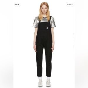 Carhartt WIP Black Overalls